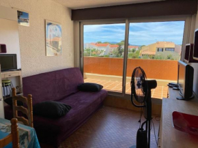 Port Leucate T2 Cabine 4 pers, RDC surélevé, Terrasse Ouest, Parking privé, Proche mer, Équipé - FR-1-798-5